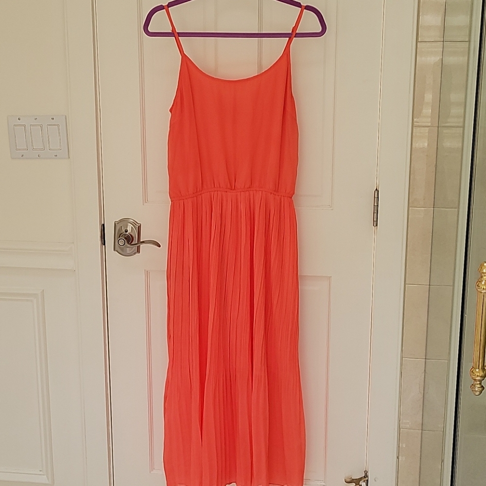Coral Maxi Dress